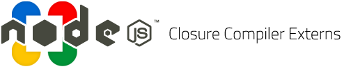 node.js Closure Compiler externs